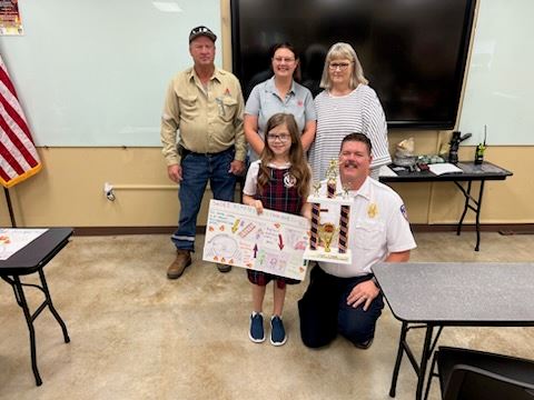 2024 3rd Grade Poster Winner, Autum Hilcher