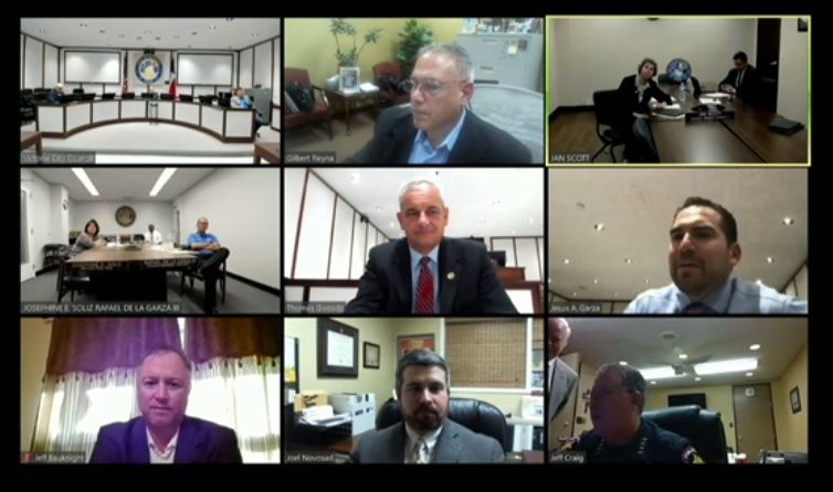 City Council Zoom meeting