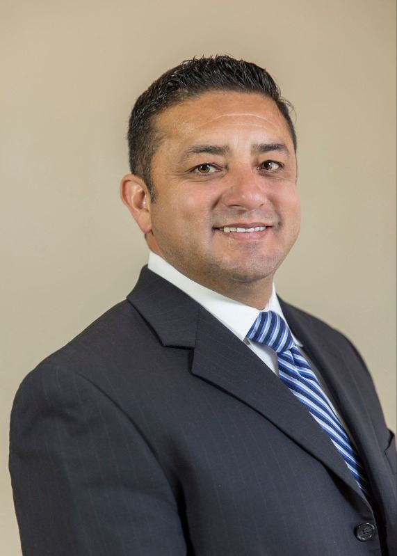 Airport director Lenny Llerena