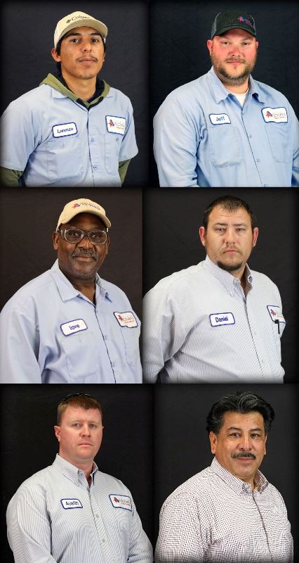 Lorenzo Guerra, Jefferson Lemmons, Lawrence Love, Daniel Ferrero, Austin Anderson, Alberto Cervantes