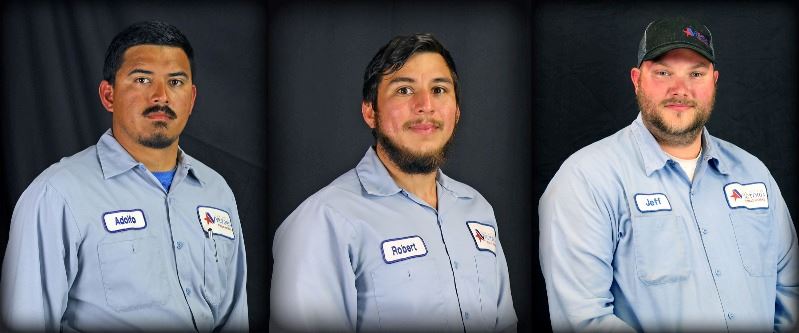 Adolfo Mireles Arizpe, Joseph Brawner and Jefferson Lemmons