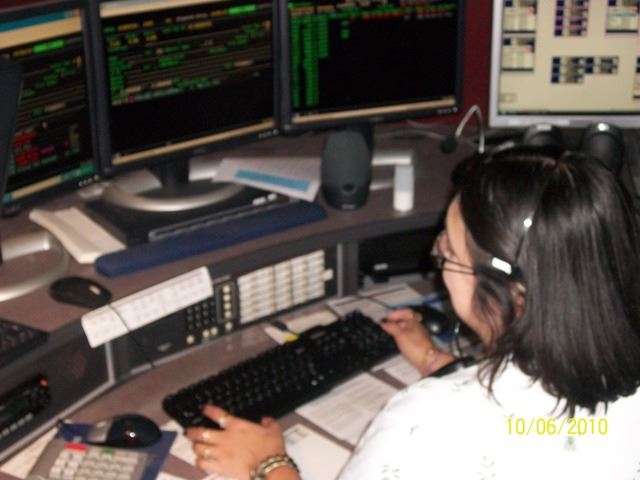 Dispatch Employee Working
